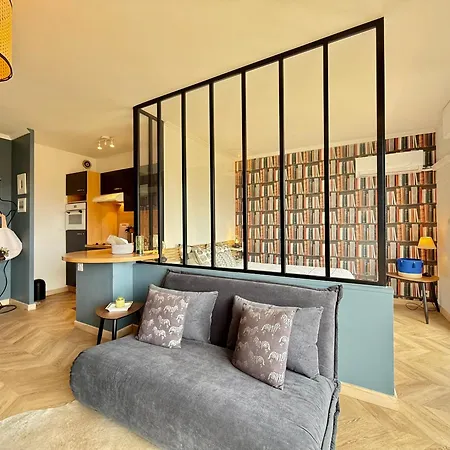 아파트 Cozy - Balcon - Centre-ville 식스포즈레스플라지스